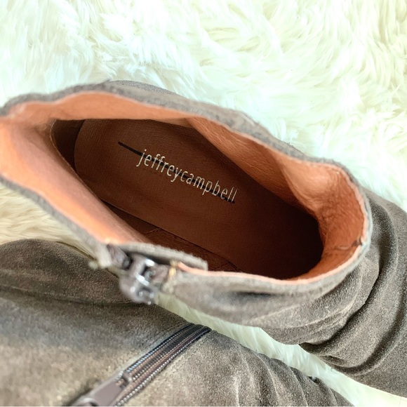 NEW Jeffrey Campbell Suede Booties - Picture 2 of 15